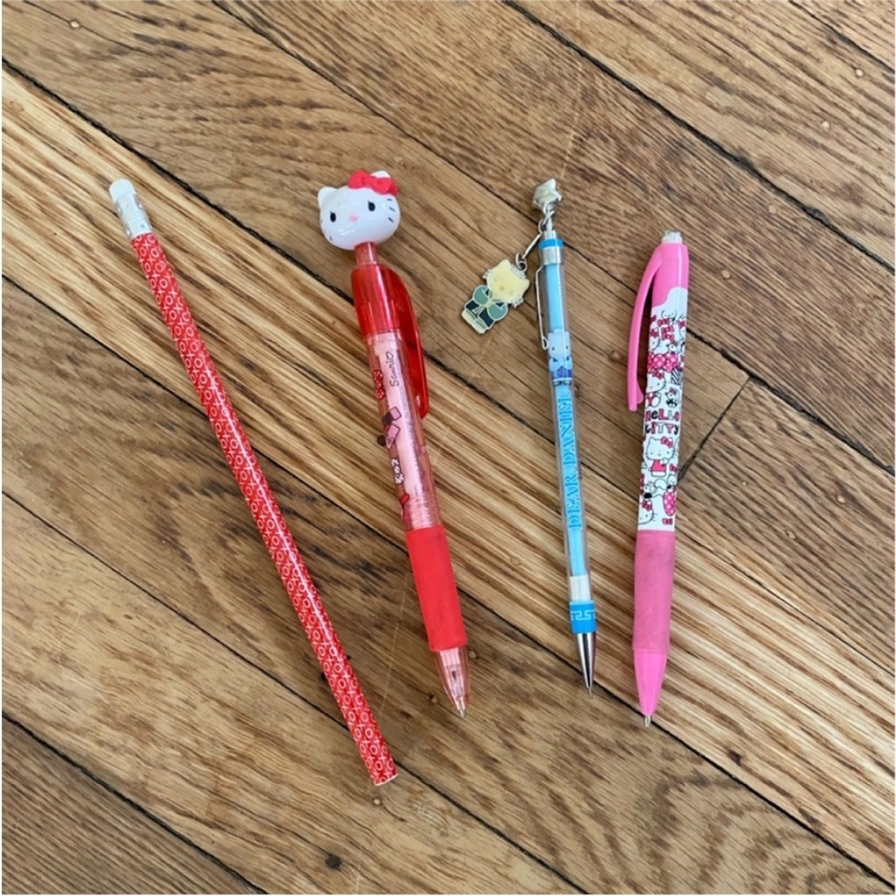Hello Kitty Pencils Hello Kitty Pencil Set Hello Kitty Pencil Bundle